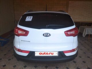 2012 Kia Sportage III, белый, 1150000 рублей, вид 3