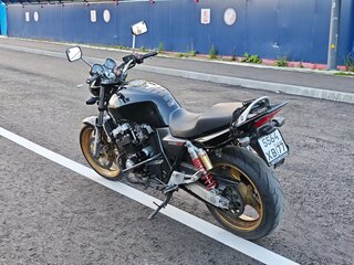 2006 Honda CB 400 Super Four, чёрный, 390000 рублей, вид 4