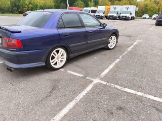 2003 Mitsubishi Carisma I Рестайлинг, синий, 450000 рублей, вид 2