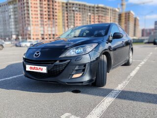 2011 Mazda 3 II (BL), чёрный, 650000 рублей, вид 2