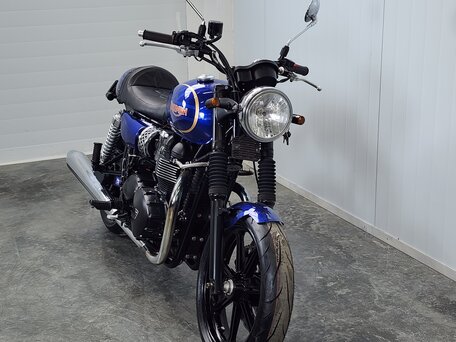 2010 Triumph Bonneville T100, синий, 579000 рублей, вид 3