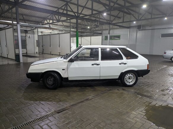 1997 Lada (ВАЗ) 2109, белый, 60000 рублей - вид 3