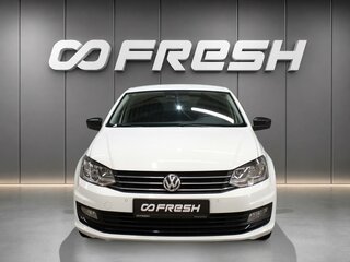 2019 Volkswagen Polo V Рестайлинг, белый, 1310000 рублей, вид 3