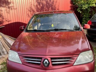 2008 Renault Logan I, красный, 350000 рублей, вид 2