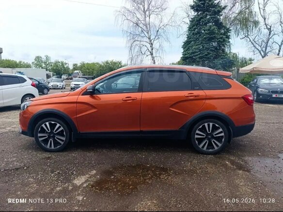 2021 Lada (ВАЗ) Vesta SW I, оранжевый, 1200000 рублей - вид 7