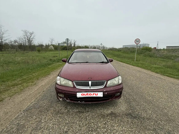 2001 Nissan Sunny N16, красный, 330000 рублей - вид 1
