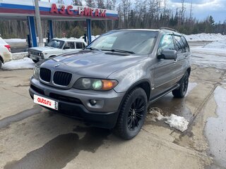 2003 BMW X5 3.0i I (E53) Рестайлинг, серый, 790000 рублей, вид 1