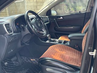 2022 Kia Sportage IV Рестайлинг, чёрный, 2700000 рублей, вид 5
