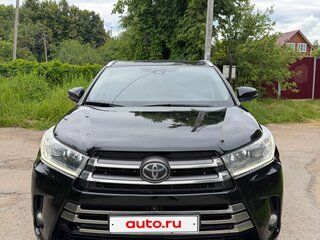 2018 Toyota Highlander III (XU50) Рестайлинг, чёрный, 2450000 рублей, вид 1