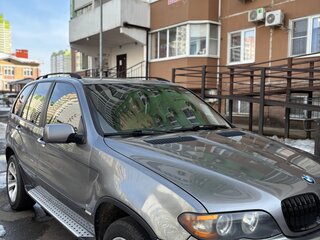 2003 BMW X5 3.0i I (E53) Рестайлинг, серый, 1200000 рублей, вид 2