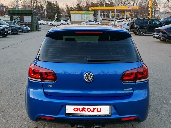 2012 Volkswagen Golf R VI, синий, 2300000 рублей - вид 13