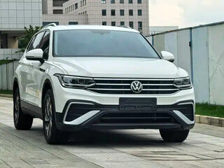 2022 Volkswagen Tiguan Allspace II Рестайлинг, белый, 2610004 рублей, вид 3