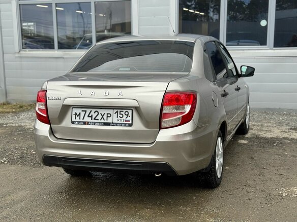 2020 Lada (ВАЗ) Granta I Рестайлинг, серебристый, 589000 рублей - вид 7