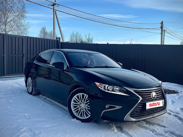 2017 Lexus ES 200 VI Рестайлинг, чёрный, 2400000 рублей - вид 2
