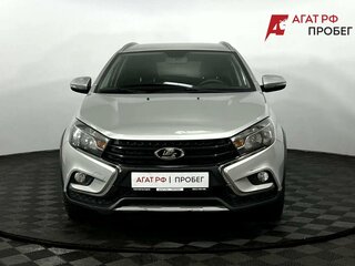 2019 Lada (ВАЗ) Vesta SW Cross I, серебристый, 940000 рублей, вид 3