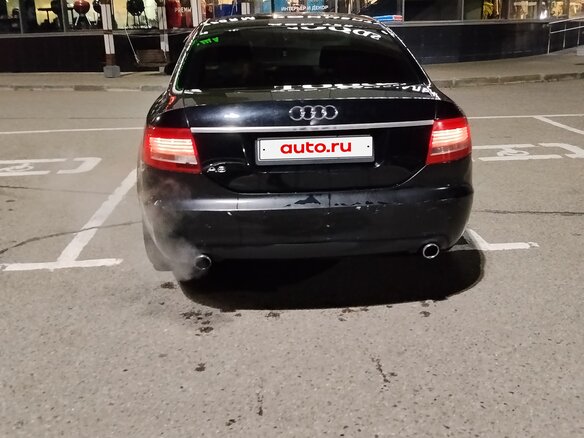 2006 Audi A6 III (C6), чёрный, 530000 рублей - вид 5