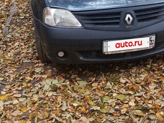 2007 Renault Logan I, чёрный, 300000 рублей, вид 3
