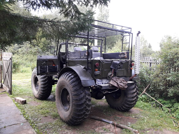 1964 ГАЗ 69, зелёный, 1000000 рублей - вид 4