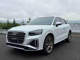 2022 Audi Q2 L 35 TFSI I Рестайлинг, белый, 1800000 рублей, вид 4