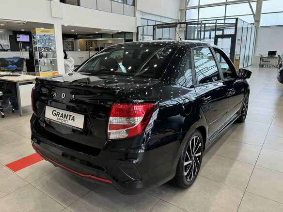 2026 Lada (ВАЗ) Granta Sport I Рестайлинг, чёрный - вид 3