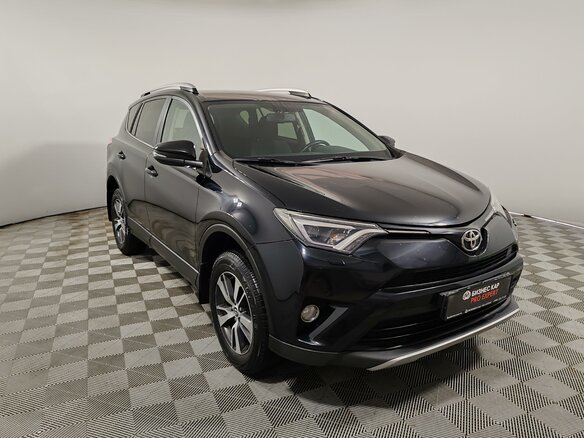 2018 Toyota RAV4 IV (XA40) Рестайлинг, чёрный - вид 2