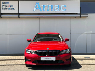 2021 BMW 3 серии 318i VII (G2x), красный, 3390000 рублей, вид 3