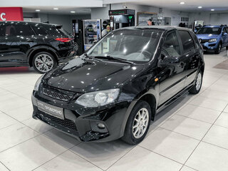 2013 Lada (ВАЗ) Kalina II, чёрный, 590000 рублей, вид 1