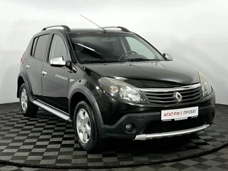 2012 Renault Sandero I, чёрный, 690000 рублей, вид 4