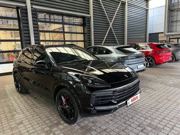 2019 Porsche Cayenne III, чёрный