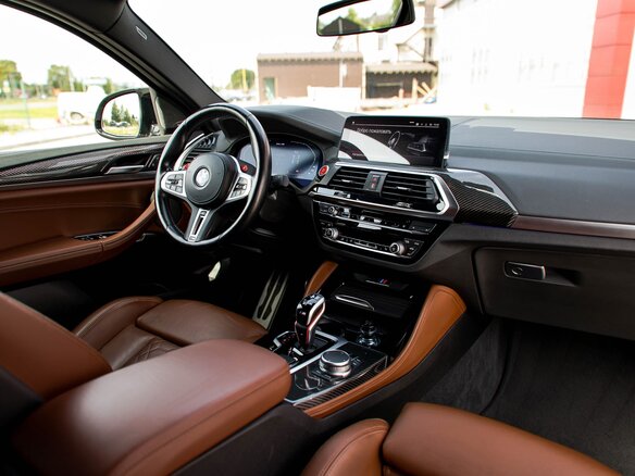 2021 BMW X4 M Competition I (F98), серый, 6700000 рублей - вид 5