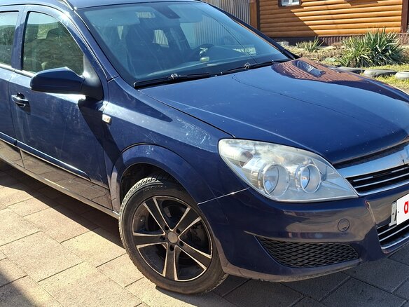 2007 Opel Astra H Рестайлинг, синий, 370000 рублей - вид 1