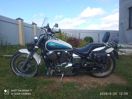 2002 Honda Shadow 400, белый, 305000 рублей, вид 1