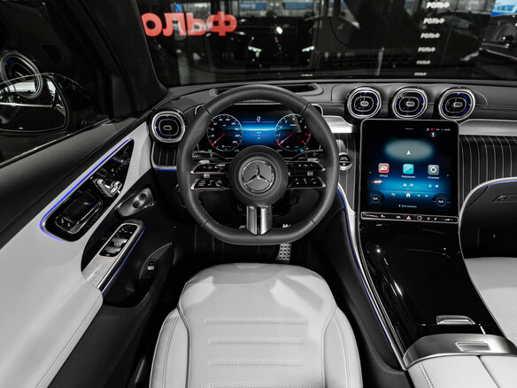 2026 Mercedes-Benz GLC Coupe 300 II (C254), чёрный - вид 1