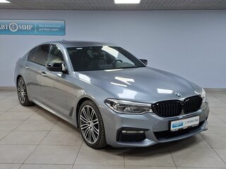 2017 BMW 5 серии 530d xDrive VII (G30/G31/G38), серый, 3597000 рублей, вид 3