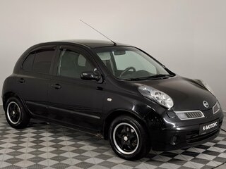 2008 Nissan Micra III (K12), чёрный, 470000 рублей, вид 3