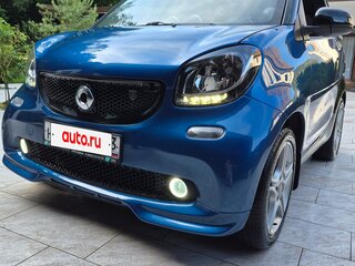 2016 Smart Fortwo III, голубой, 1300000 рублей, вид 1