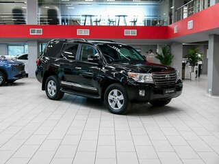 2013 Toyota Land Cruiser 200 Series Рестайлинг 1, чёрный, 3150000 рублей, вид 4