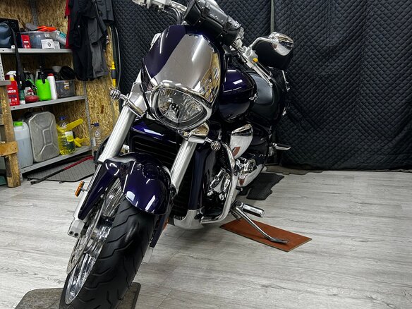2006 Suzuki Boulevard M109R, фиолетовый, 980000 рублей - вид 7
