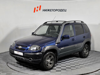 2017 Chevrolet Niva I Рестайлинг, синий, 633000 рублей, вид 1