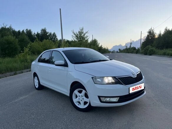 2016 Skoda Rapid I, белый, 700000 рублей - вид 6