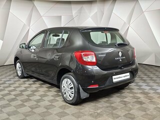 2014 Renault Sandero II, чёрный, 597000 рублей, вид 4