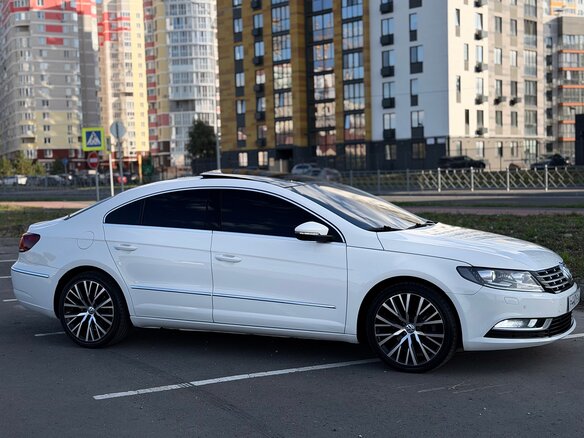 2012 Volkswagen Passat CC I Рестайлинг, белый, 1390000 рублей - вид 9