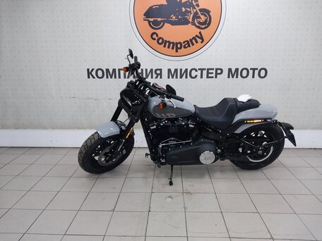 2024 Harley-Davidson Fat Bob, серый, 2449000 рублей, вид 2
