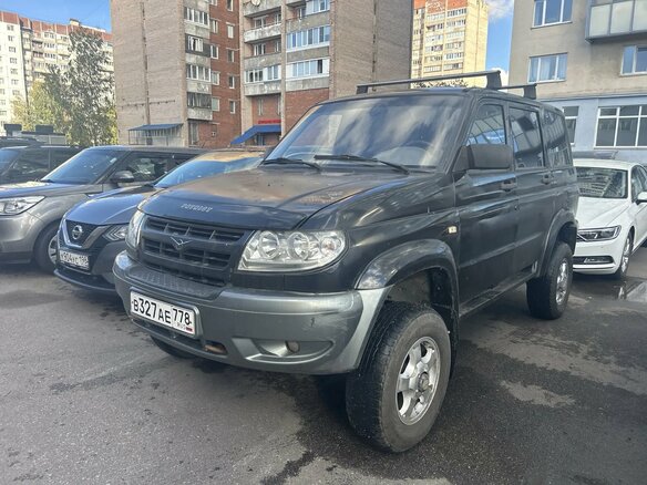 2007 УАЗ Патриот 3163 I, чёрный