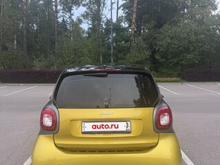 2018 Smart Fortwo III, жёлтый, 1590000 рублей, вид 4