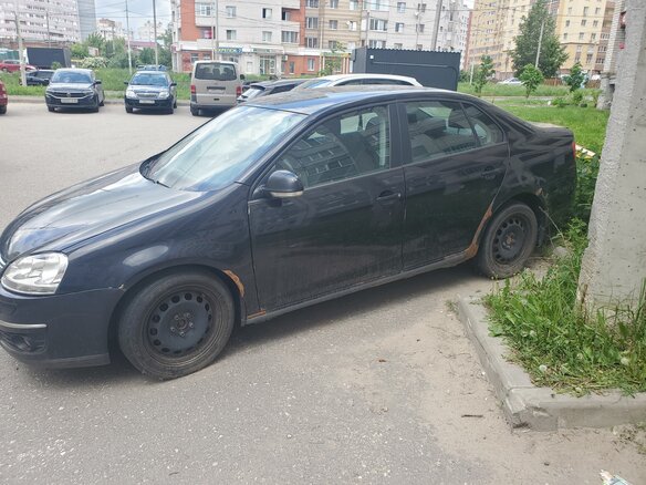 2006 Volkswagen Jetta V, чёрный, 420000 рублей - вид 6