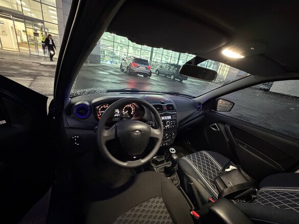 2024 Lada (ВАЗ) Granta I Рестайлинг, серый, 700000 рублей - вид 10