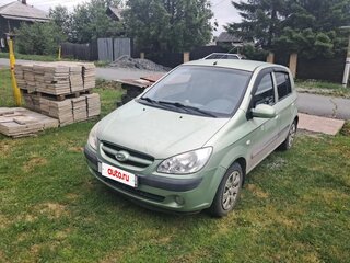2007 Hyundai Getz I Рестайлинг, зелёный, 400000 рублей, вид 1