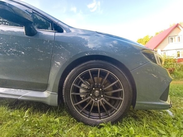 2017 Subaru Levorg I, синий, 1600000 рублей - вид 3