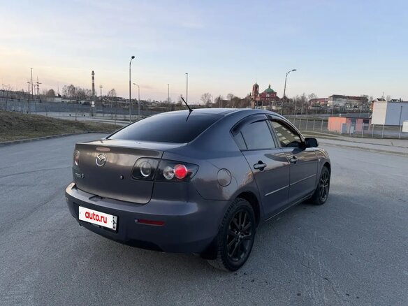 2008 Mazda 3 I (BK) Рестайлинг, серый, 600000 рублей - вид 5